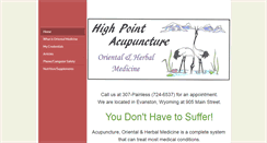 Desktop Screenshot of highpointacu.com