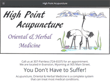 Tablet Screenshot of highpointacu.com